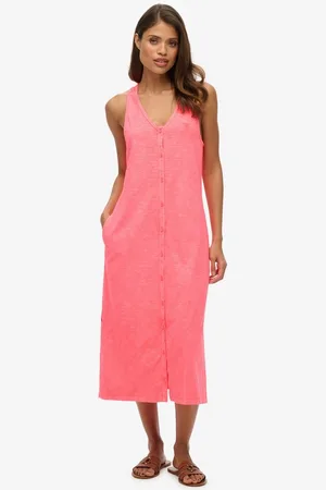 Superdry Jerseykleid BEACH JERSEY VEST MIDI DRESS