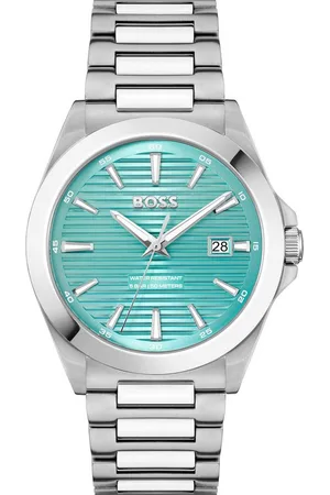HUGO BOSS Quarzuhr STRIKE 1514171, Armbanduhr, Damenuhr, Herrenuhr, Edelstahlarmband, analog, Tag