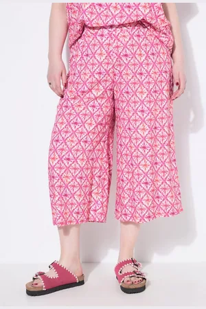 STUDIO UNTOLD Culotte Culotte Wide Legs Color Rautenprint - Verkäufer: Popken Fashion Group