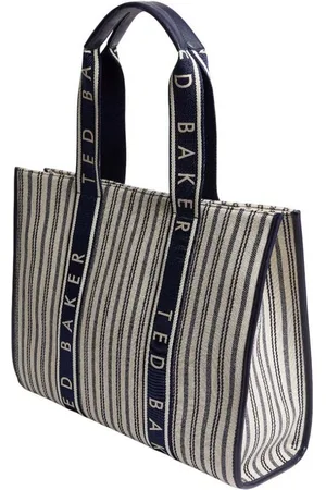 Ted Baker Shopper Hayllee Striped Canvas Large Icon Bag - Verkäufer: modeherz
