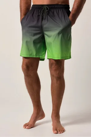 JP 1880 Badehose Badeshorts Beachwear Elastikbund Batiklook - Verkäufer: Popken Fashion Group