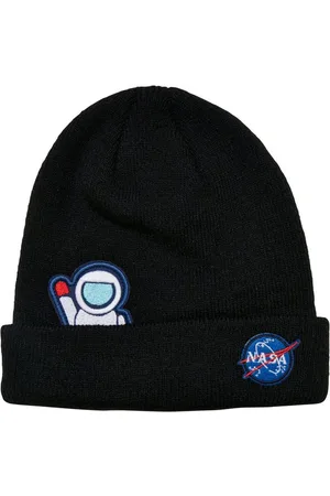 Mister Tee Beanie Unisex NASA Embroidery Beanie Kids (1-St)