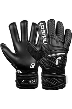 Reusch Torwarthandschuhe Attrakt Solid Junior für alle Spielfeldoberflächen