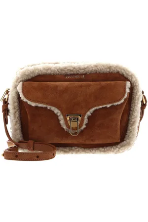Coccinelle Umhängetasche Suede Leather Crossbody Bag, aus echtem Rindsleder - Verkäufer: modeherz
