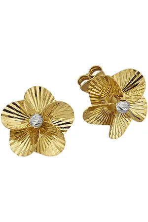 Firetti Paar Ohrstecker Schmuck Geschenk Silber 925 Ohrschmuck Ohrringe Blume