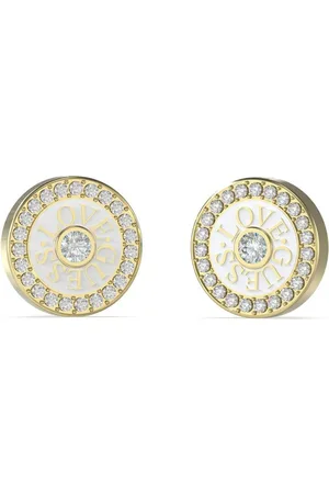 Guess Ohrring-Set Love Fashion Gold Plated Earrings JUBE04081JWYGWHT/U - Verkäufer: beauty-for-less