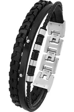 QS by s.Oliver Lederarmband Armband Herren Leder - Verkäufer: Juwelier Südharz