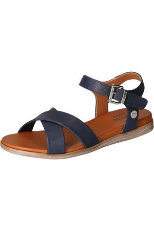 Mustang Sandale, Sommerschuh, Sandalette, Riemchensandale, mit breiten Riemen