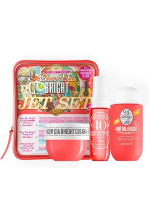 Sol de Janeiro Pflege-Geschenkset Bom Dia Jet Set Körperpflegeset 3-teilig, 3-tlg., Luxuriöses Pflegeset mit Peeling-Duschgel, Creme und Duftnebel - Verkäufer: eCommerce GmbH