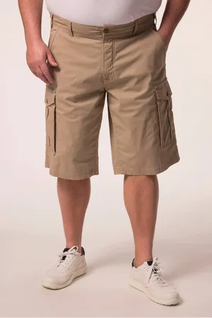 Men Plus Bermudas Men+ Cargo-Bermuda Baggy Fit Twill Elastikbund - Verkäufer: Popken Fashion Group
