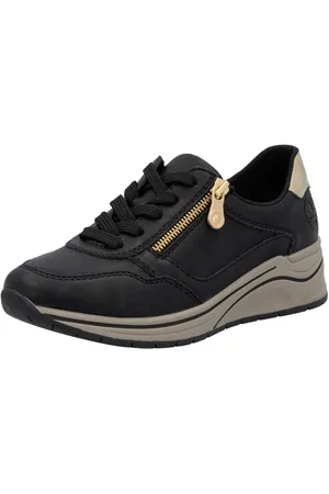 Rieker Keilsneaker, Halbschuh, Schnürschuh, Freizeitschuh mit Soft-Einlage
