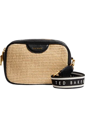 Ted Baker Umhängetasche Bardas Webbing Faux Raffia Camera Crossbody Bag - Verkäufer: modeherz