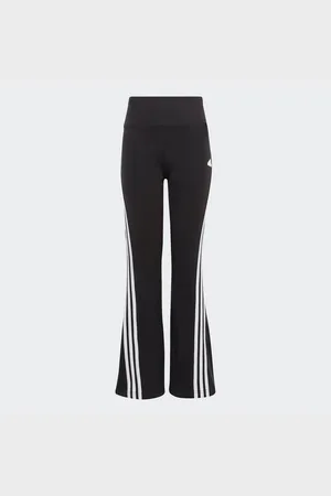 adidas Leggings FUTURE ICONS 3STREIFEN COTTON FLARED TIGHT (1-tlg)