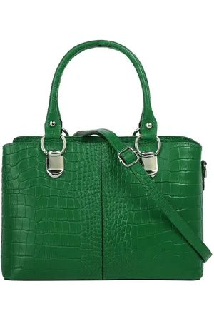 Cluty Umhängetasche, echt Leder, Made in Italy