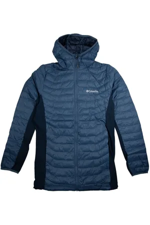 Columbia Steppjacke Powder Pass™ Hybrid Hooded Jacket aus wasserabweisendem Material - Verkäufer: bonvenon
