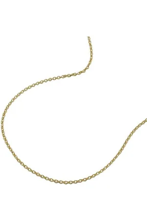GALLAY Goldkette Kette 0,7mm dünne Ankerkette 9Kt GOLD 45cm (1-tlg) - Verkäufer: Cats Collection
