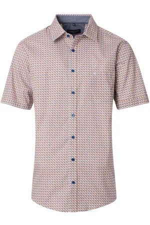 Casa Moda Kurzarmhemd Freizeithemd Kurzarm Print