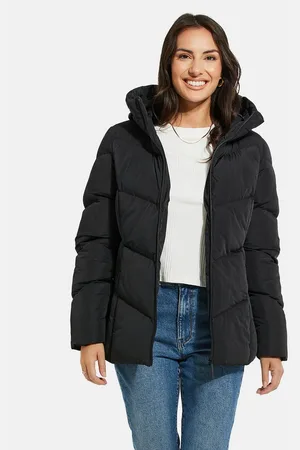 Threadbare Wintermantel THB Pencil Padded Coat With Funnel Neck (1-tlg) mit gemütlicher Kapuze - Verkäufer: onQuality