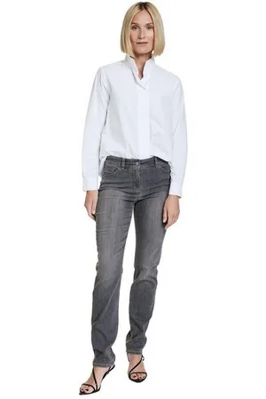 Gerry Weber 5-Pocket-Jeans uni regular fit (1-tlg) - Verkäufer: The Platform Group