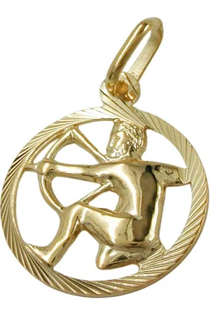 GALLAY Sternzeichenanhänger Anhänger 15mm Sternzeichen Schütze 9Kt GOLD (1-tlg) - Verkäufer: Cats Collection