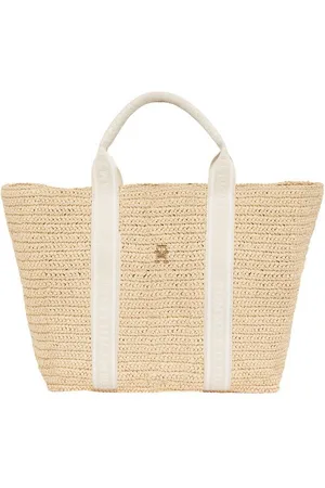 Tommy Hilfiger Tragetasche TH SPRING LOGO TOTE, Damen Henkeltasche, Strandtasche, Shopper mit TH-Emblem