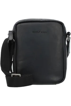 Greenburry Umhängetasche Pure Black, Leder - Verkäufer: WE LOVE BAGS