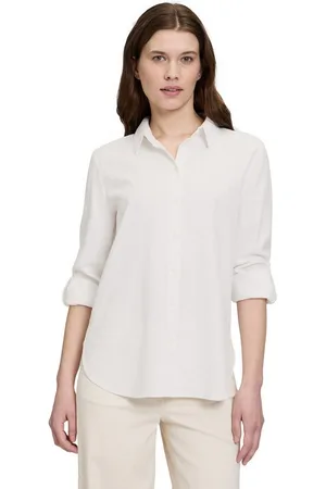 Betty & Co Kurzarmbluse Betty & Co Leinenbluse langarm