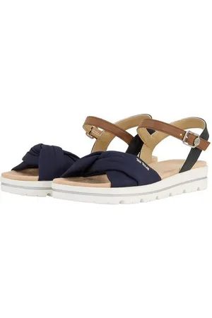 TOM TAILOR Flache Sandalen mit Verschluss-Schnallen Sandale (1-tlg) - Verkäufer: