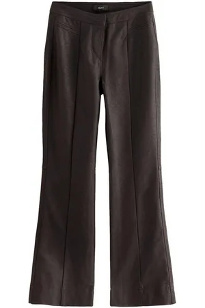Next Lederimitathose Lederhose im Bootcut-Stil mit Kunstfellbesatz (1-tlg) - Verkäufer: Germany GmbH