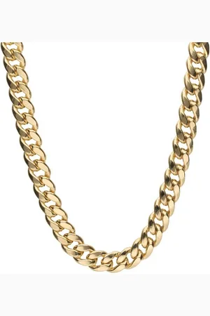 Luigi Merano Panzerkette Panzerkette, teilmassiv, Gold 585