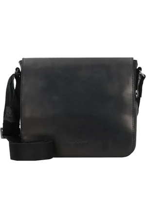 Greenburry Umhängetasche Pure Black, Leder - Verkäufer: WE LOVE BAGS
