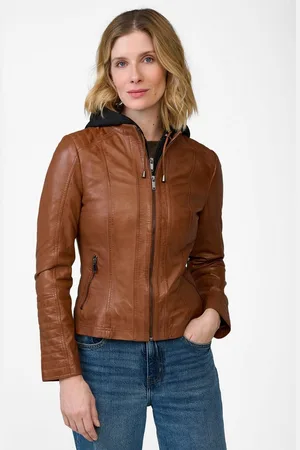 RICANO Lederjacke Rania Hochwertiges Lamm Nappa Leder - Verkäufer: