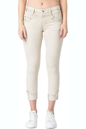 Miracle of Denim 5-Pocket-Jeans – Regular Fit mit Destroyed-Effekten und aufgerollten Säumen - Verkäufer: Schneider Fashion Store
