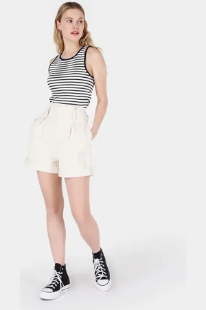 Colins Shorts Fit High Waist Jeansshorts für Damen - Verkäufer: MegaMerchant