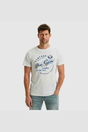 PME Legend™ T-Shirt Short sleeve r-neck single jersey play mit Logo Print