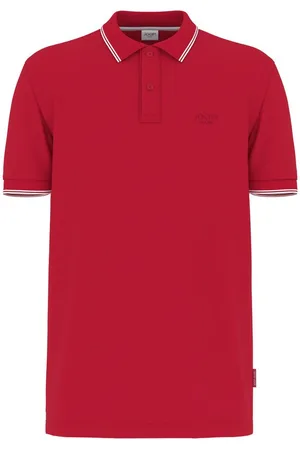 JOOP! Poloshirt Agnello Mit Rundhalsausschnitt
