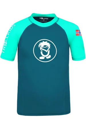 TROLLKIDS T-Shirt KIDS KVALVIKA T Badeshirt mit UV-Schutz