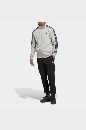 adidas Trainingsanzug BASIC 3-STREIFEN FRENCH TERRY (2-tlg)