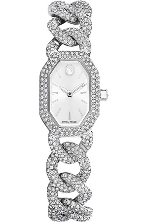 Swarovski Quarzuhr DEXTERA CHAIN 5668899, Armbanduhr, Damenuhr, analog, ®-Kristalle
