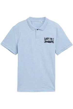 TOM TAILOR Poloshirt Poloshirt aus Baumwolle mit Print - Verkäufer: Fashion & Style GmbH & Co. KG