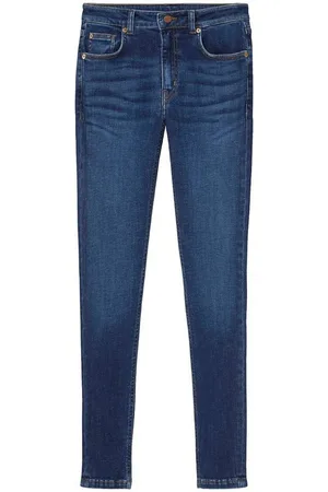 hessnatur 5-Pocket-Jeans LINA Mid Rise Skinny aus Bio-Denim (1-tlg) - Verkäufer: