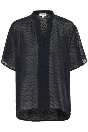 Soaked in Luxury Kurzarmbluse Kurzarm-Bluse SLCammelie - Verkäufer: DK Company
