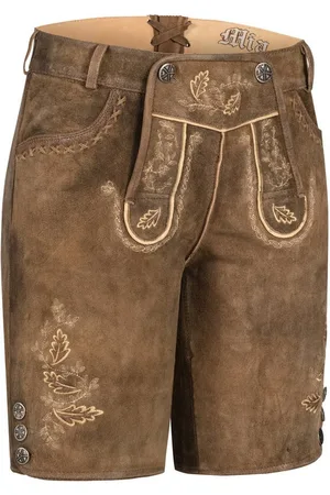 Nübler Trachtenlederhose Lederhose Meera in Walnut von - Verkäufer: Trachtenhof