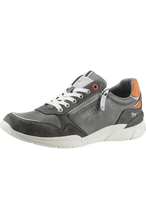 Mustang Sneaker mit seitlichem Reißverschluss, Freizeitschuh, Halbschuh, Schnürschuh