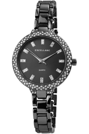 Excellanc Quarzuhr EX0205 Damenuhr mit Metallarmband, Damenuhr Metall - Verkäufer: Shaghafi GmbH