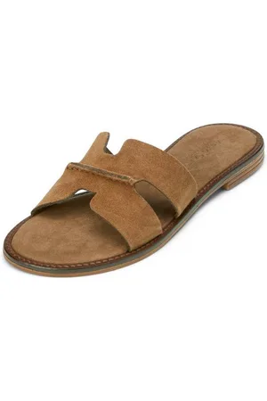 Marc O’ Polo Aus softem Veloursleder Sandale