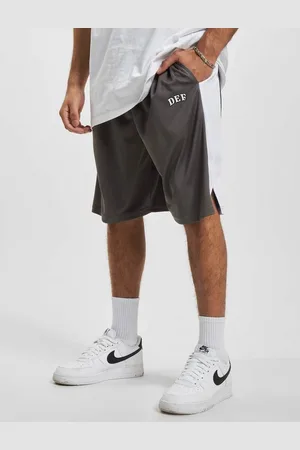 DEF Stoffhose Herren STRIPES Short (1-tlg)