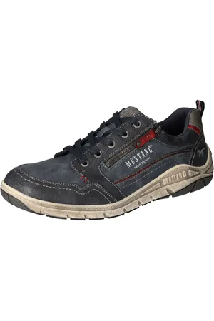 Mustang Sneaker, Freizeitschuh, Halbschuh, Schnürschuh mit seitlichem Reißverschluss