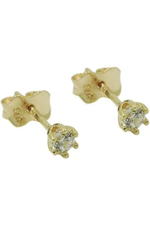 GALLAY Paar Ohrstecker Ohrstecker Ohrring 3mm Zirkonia 9Kt GOLD (1-tlg) - Verkäufer: Cats Collection