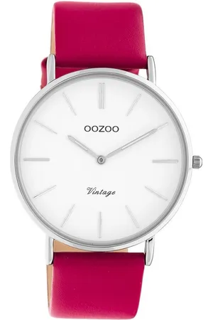 Oozoo Quarzuhr Damen Armbanduhr Analog, (Analoguhr), Damenuhr rund, groß (ca. 40mm) Lederarmband, Fashion-Style - Verkäufer: Fit4Style Silberschmuck - IMPPAC
